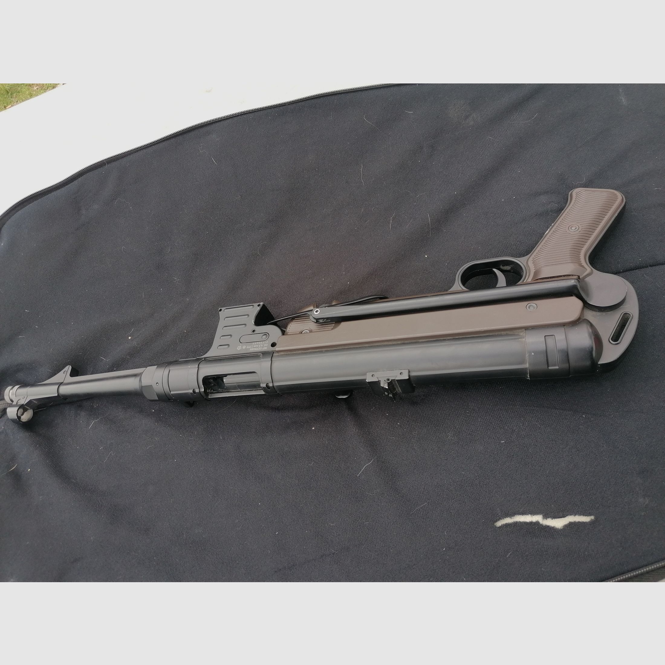 MP Alemán 4,5 mm Rifle de gas