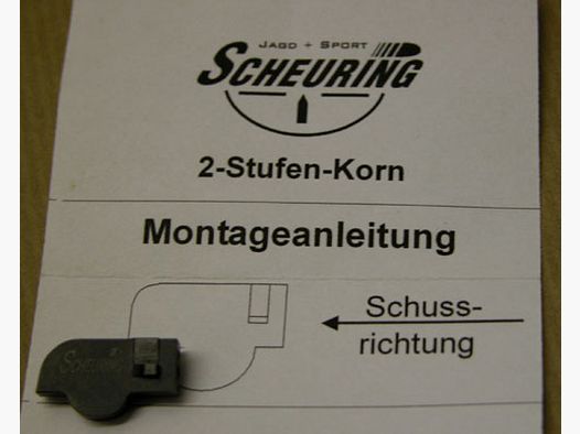 Scheuring-Waimex 2-Stufenkorn für S&W Revolver zum verstiften