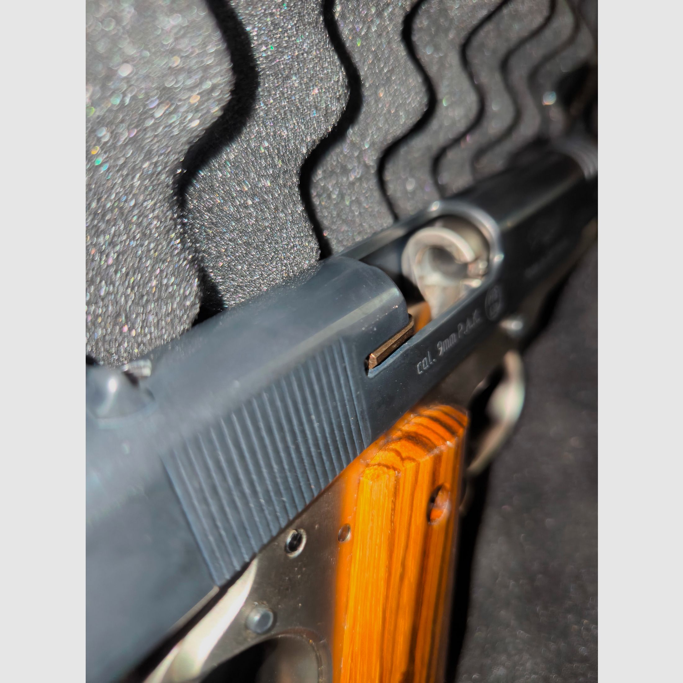 ⚠️ Collezionisti e fan di Walther, Walther BIG BORE'S ispirato alla Colt 1911, 9mmPAK, funzionale e visivamente in condizioni impeccabili, come nuovo e mai sparato!!