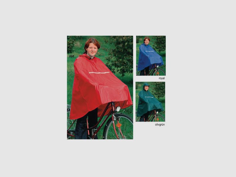 WÄFO Radponcho Allgäu Kornblau M
