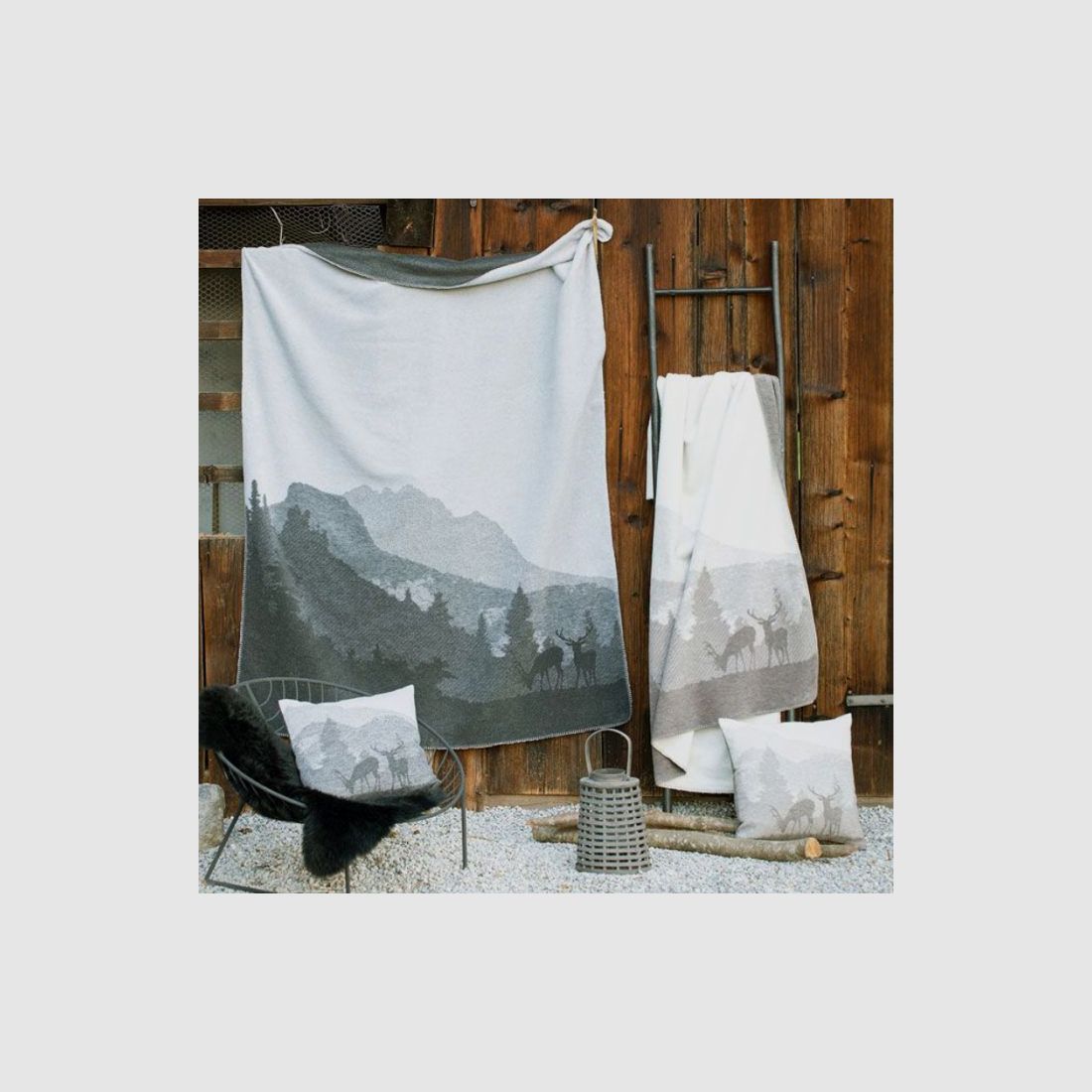 Fussenegger Kissenhülle "Landschaft" 50x50cm | beige, Bild 5 von 6
