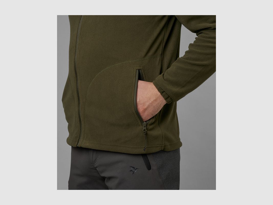 SEELAND BENJAMIN FLEECE JACKET PINE GREEN, image 4 of 6
