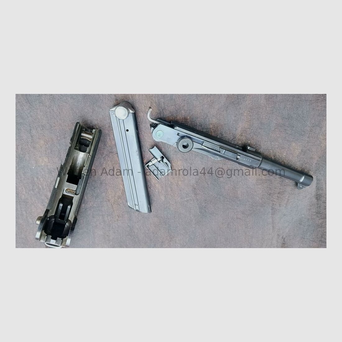 Mauser P.08, S/42 1936 valid proof, image 7 of 8