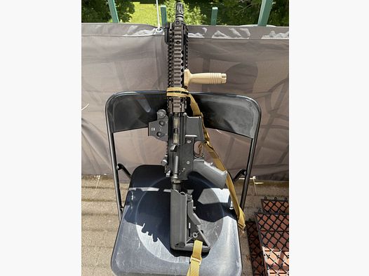 GHK x Colt/Daniel Defense M4 MK. 18 Mod. 1 GBBR inkl. 5  M4 Gas Magazin (Gen.2)