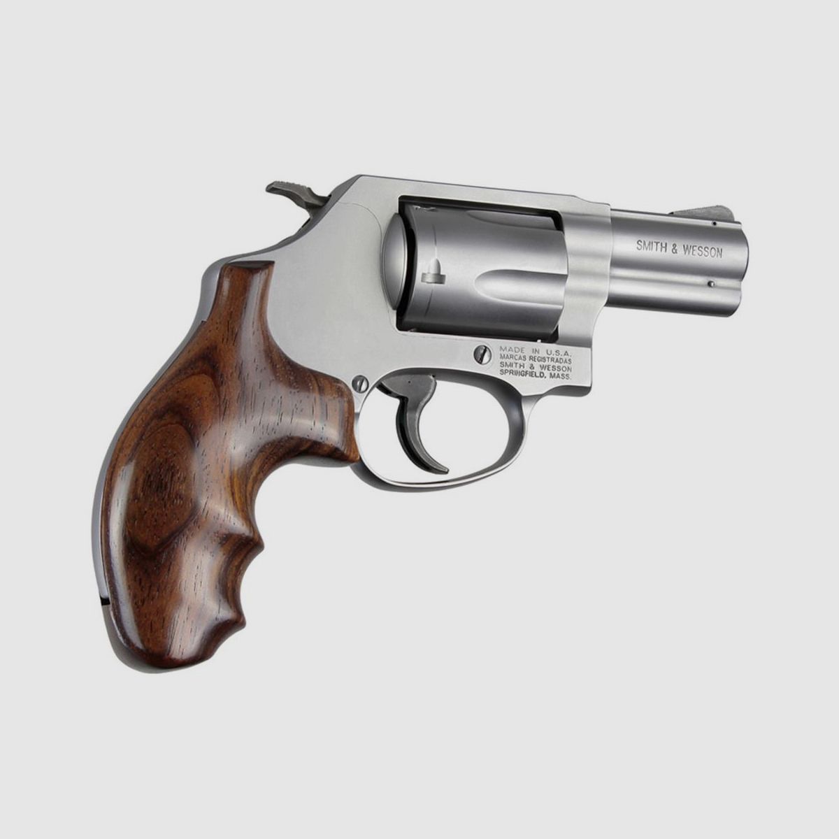 Holzgriff für S&W Revolver J Frame Round Butt, Cocobolo