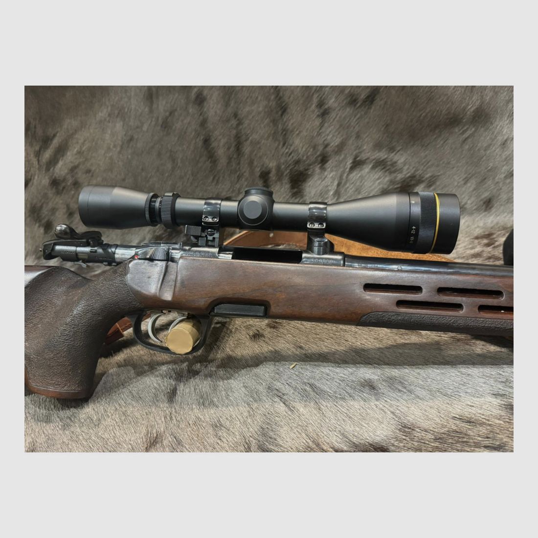 STEYR MANNLICHER MOD.L 243 WIN REPEITERBÜCHSE + LEUPOLD ZIELFERNROHR GEBRAUCHT 0002712, Bild 12 von 14