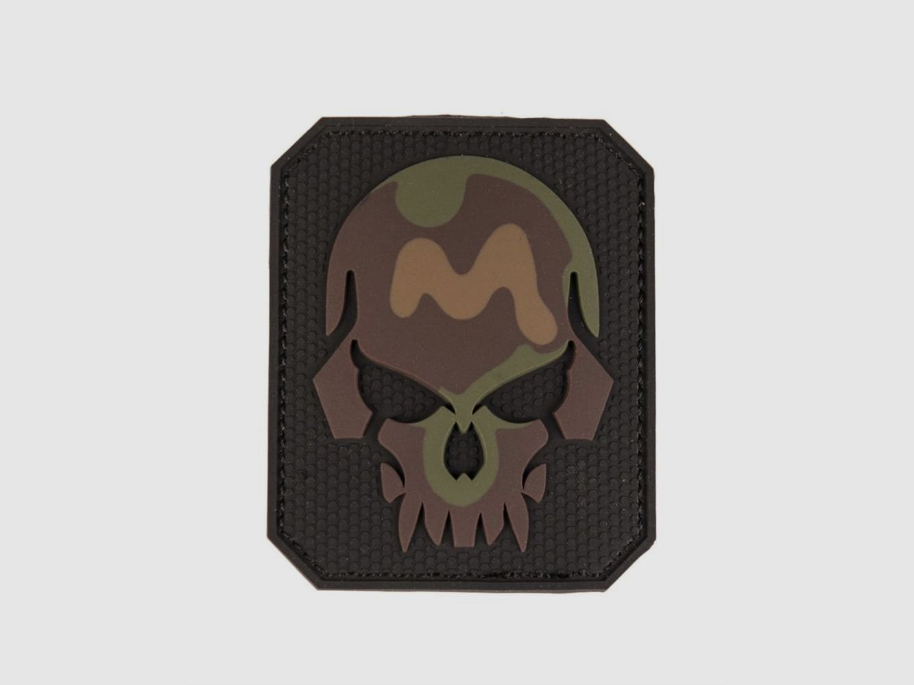 3D Skull PVC Patch camo