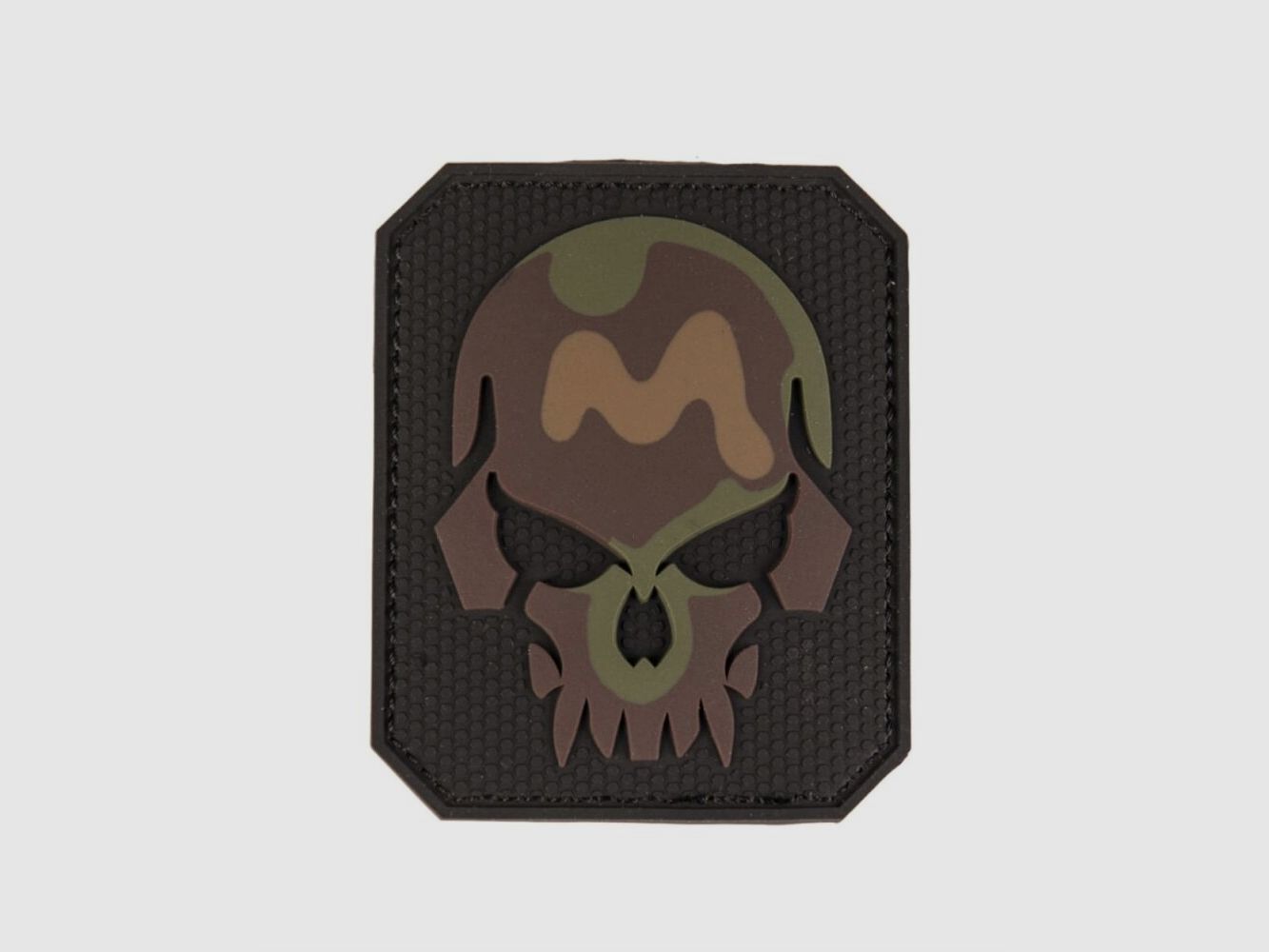 3D Skull PVC Patch camo
