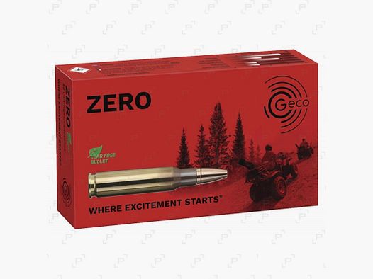 Box mit 20 Patronen für Großwild GECO ZERO Kaliber 7X64 - 127 GR (BLEIFREI)