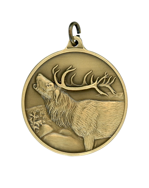 Steinhauer&Lück Jagdmedaille Rothirsch 40mm bronze