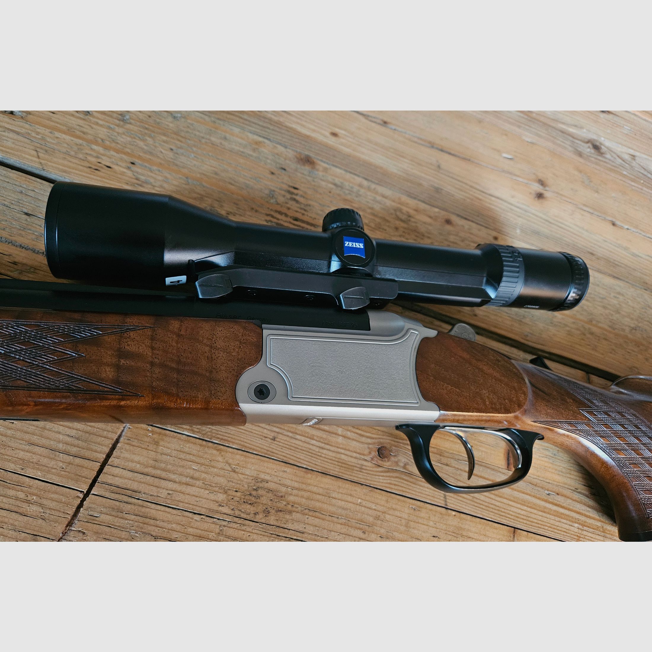 Blaser BBF 95 7x65R 12/70 mit Zeiss Zielfernrohr B95 - no K95 Sauer 202 Mauser M12 98 Heym SR 21 30 .308 .30-06 8x57 IS