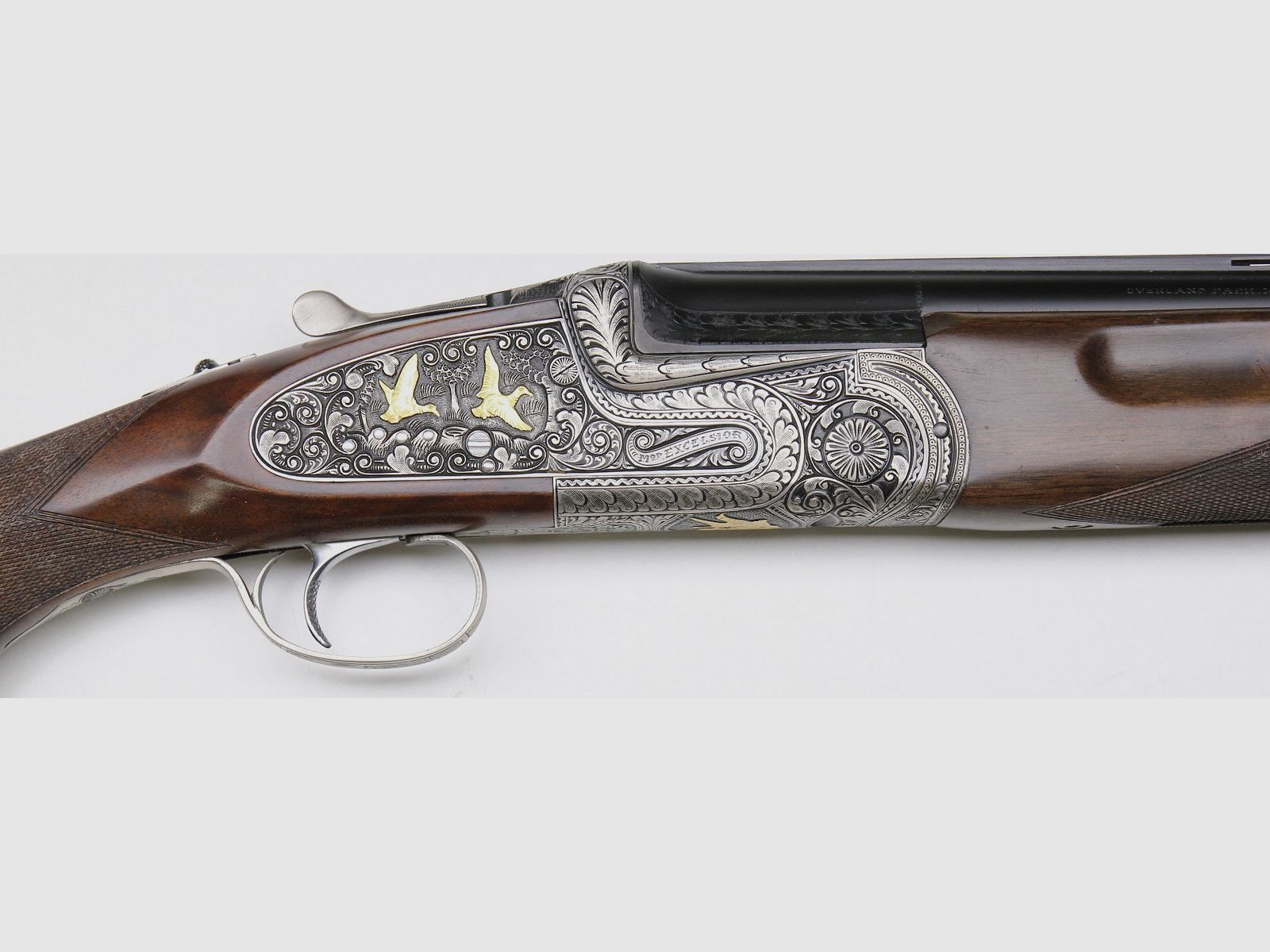 American Arms Excelsior (producent F. Sarriugarte) zamek boczny, zdjęcie 5 z 6
