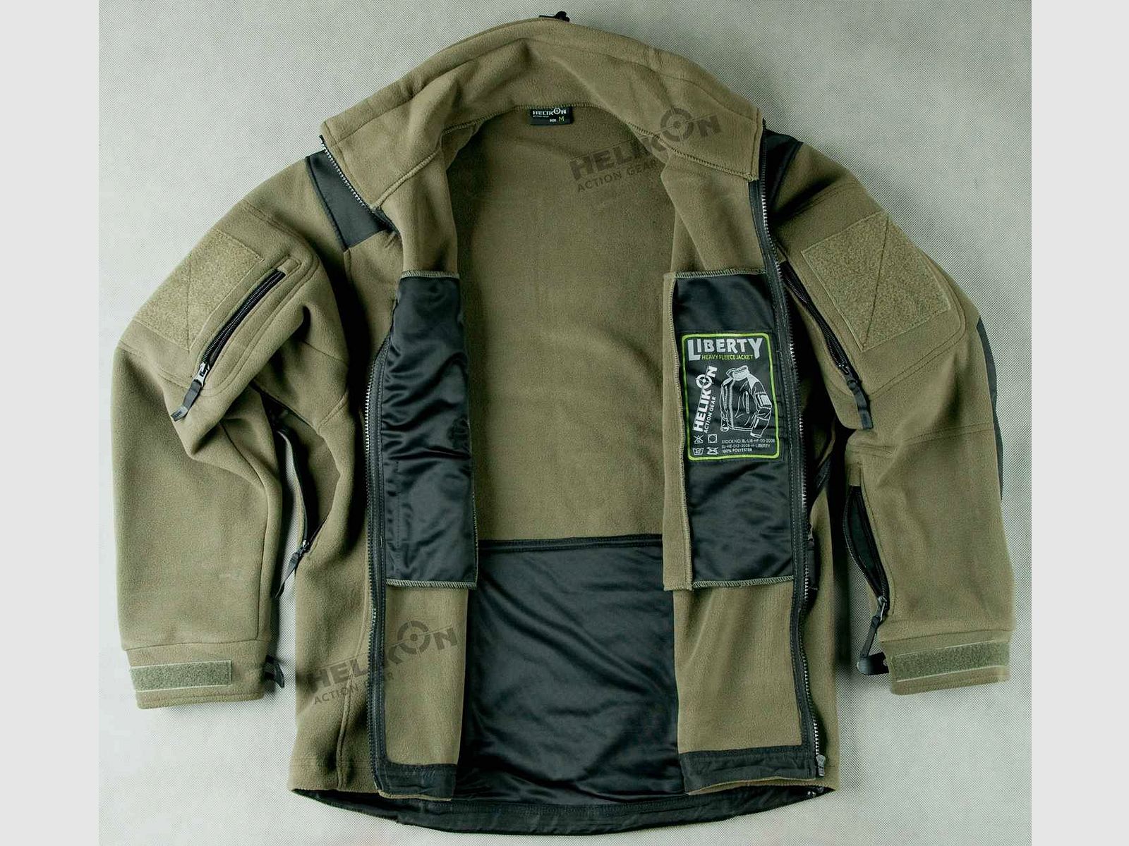 HELIKON-TEX LIBERTY FLEECE JACKE OLIVE