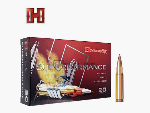 20 Munitions HORNADY Superformance Cal 308 Win 165 Gr CX