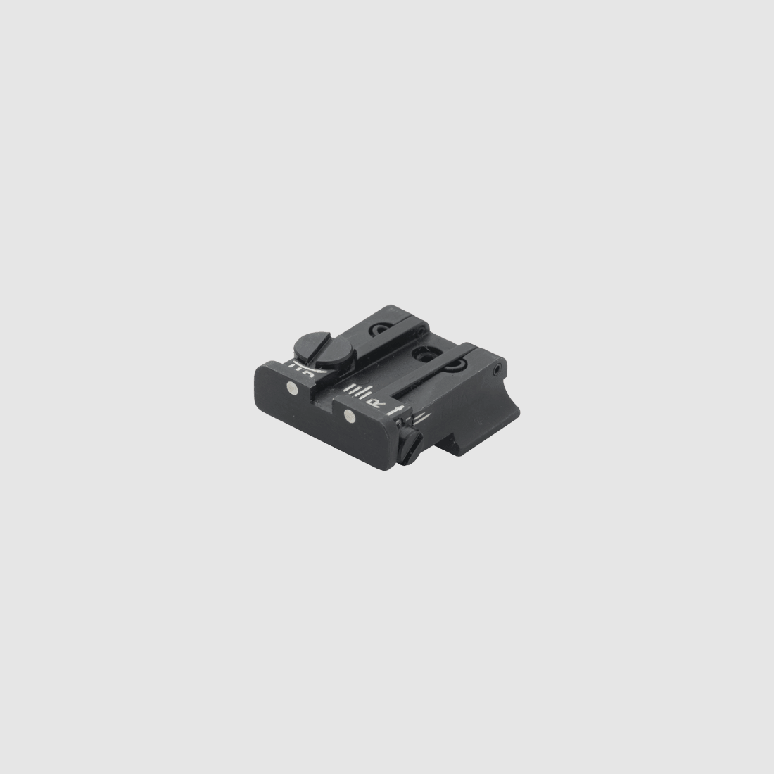 LPA Mikrometer-Visier TPU für S&W Pistolen 3rd Gen cal. .45 ACP/10 mm Auto, 2-Punkte ohne Korn