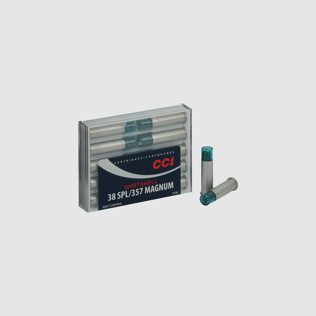 CCI Schrotmunition .357 Mag. 6,5g Shotshell 2,00mm