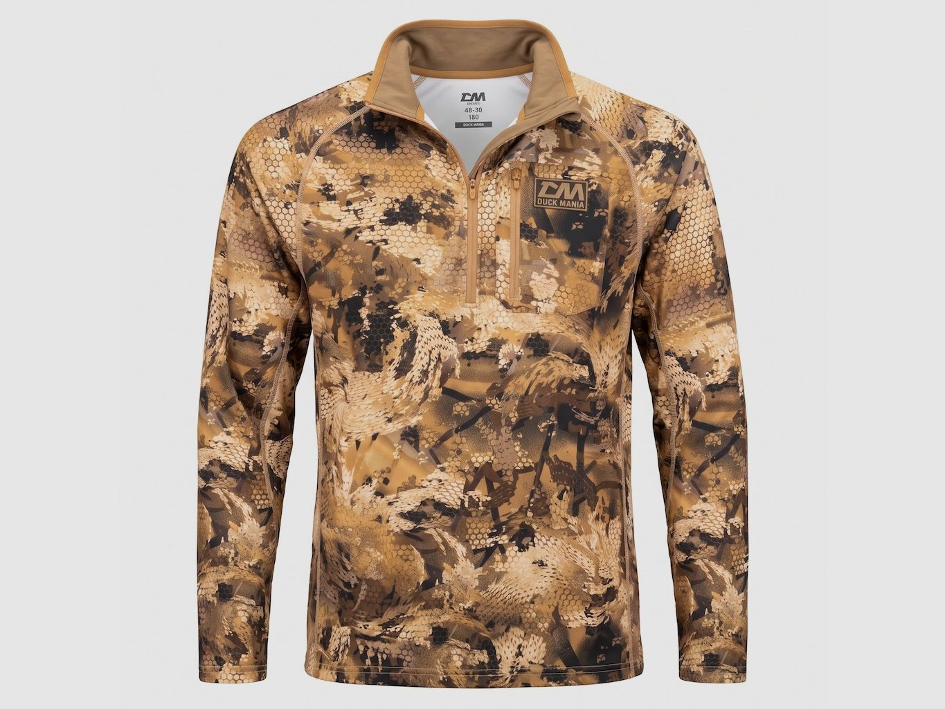Camo Zip Shirt C5204-COMB, Bild 1 von 2