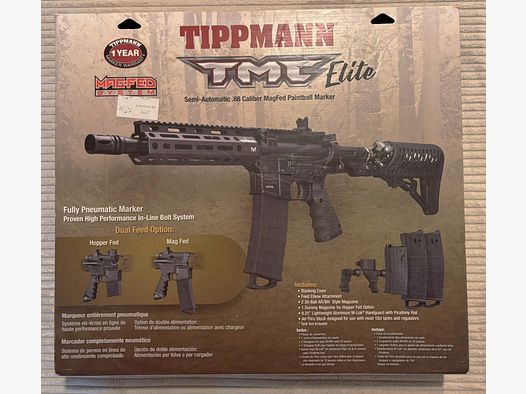 Tippmann TMC ELITE M4 Carbine Set completo .68 con mucho accesorio !!