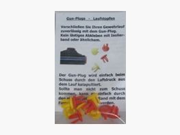 Laufstopfen Gun Plug 10er - Pack, für Kaliber 7mm - 9,3mm