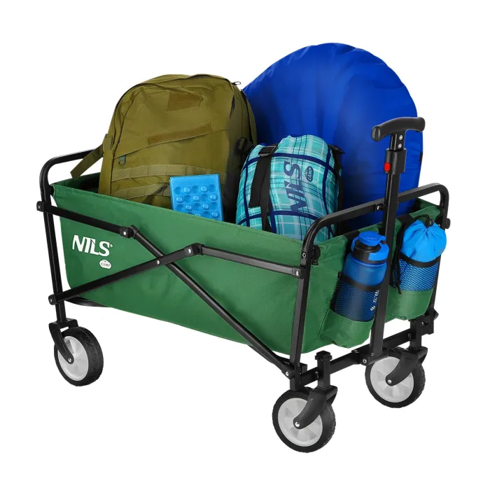NC1602 Handcart Green 75L Nils Camp, image 5 of 10