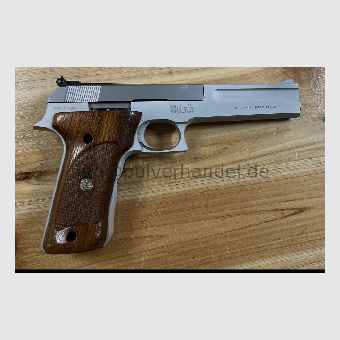Smith & Wesson 622 mit 6" TOP Waffe .22lr