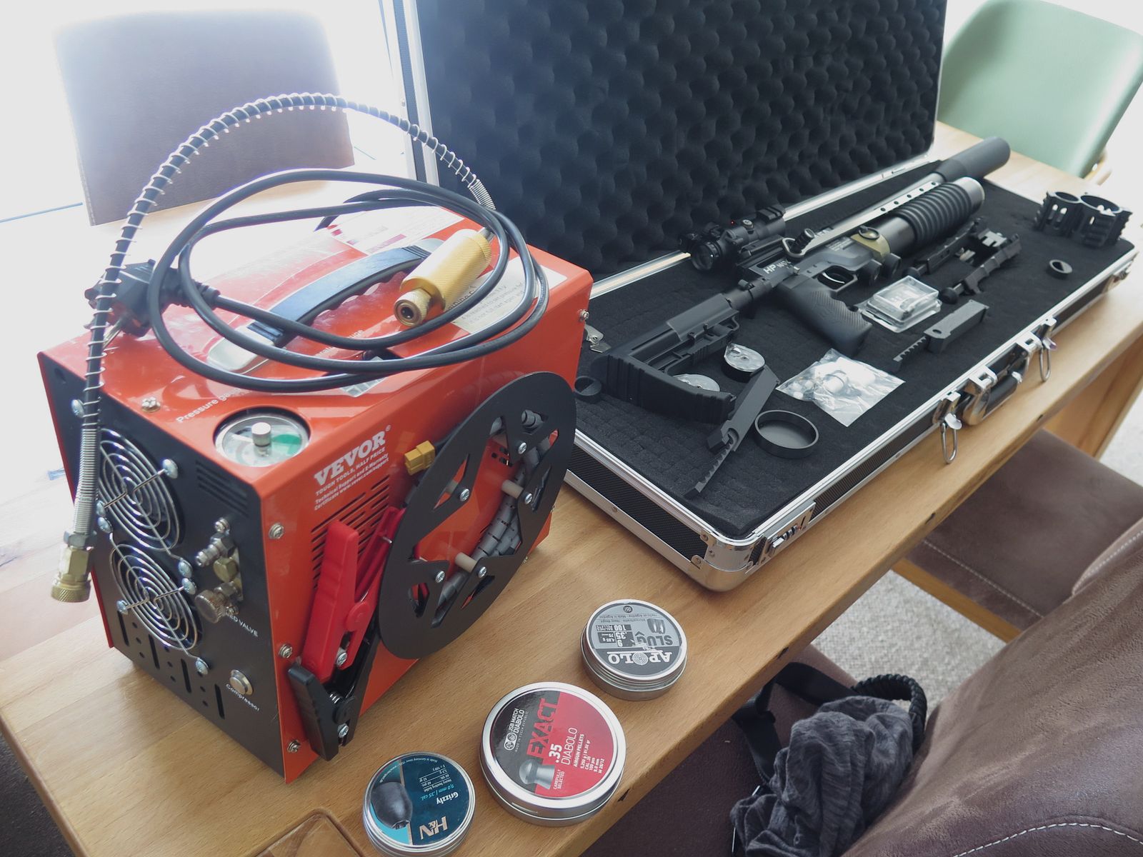 AEA HP - Max mit Pumpgunaction inkl. Kompressor Zubehör Top Zustand