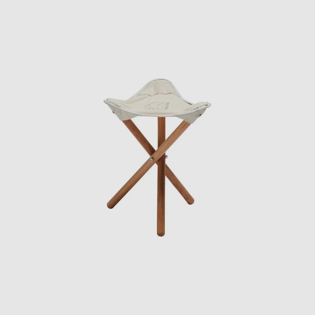Nordisk Hocker Rebild Wooden Tripod natural
