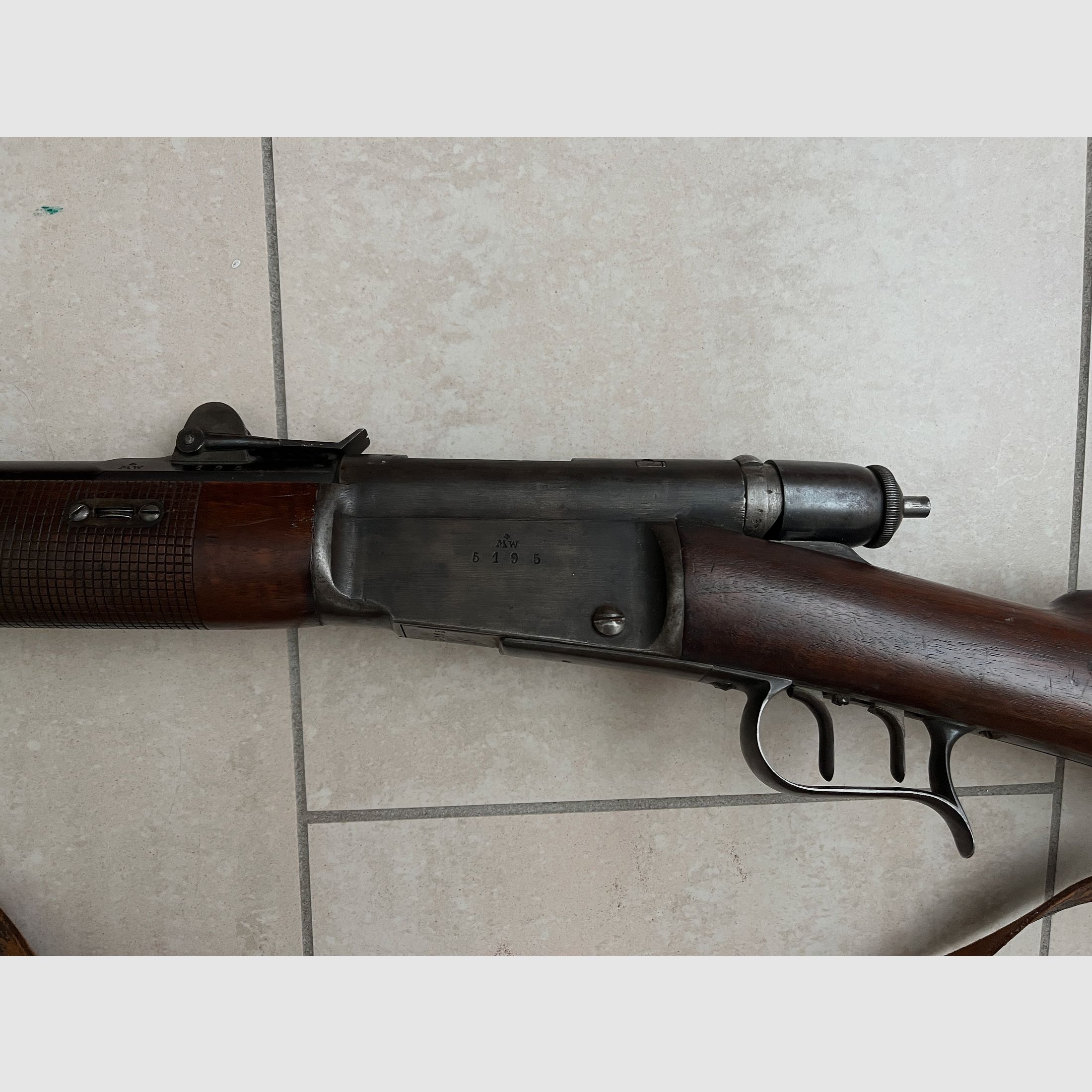 Vetterli-Repetiergewehr Repetierstutzer 1871, Kaliber 10,4 mm , inkl. Bajonett, von Privat/Familienbesitz
