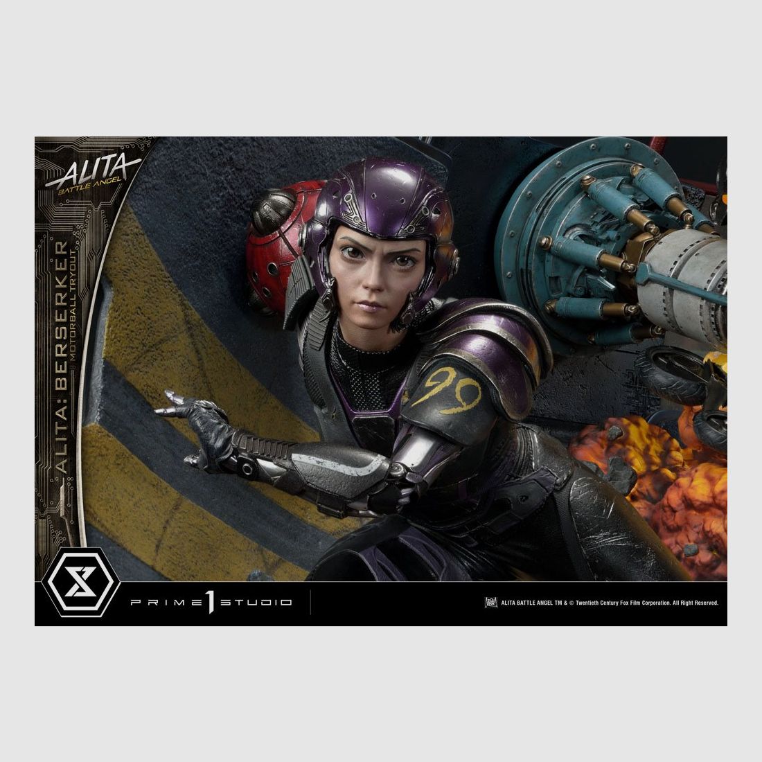 Alita: Battle Angel Statue 1/4 Alita Berserker Motorball Tryout Bonus Version 64 cm | 43075