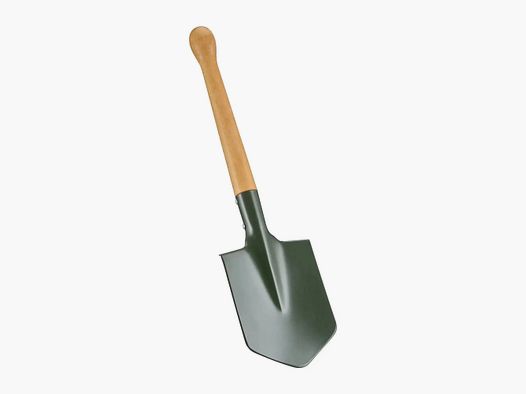 MFH MFH Pala Plegable con Mango de Madera y Bolsa