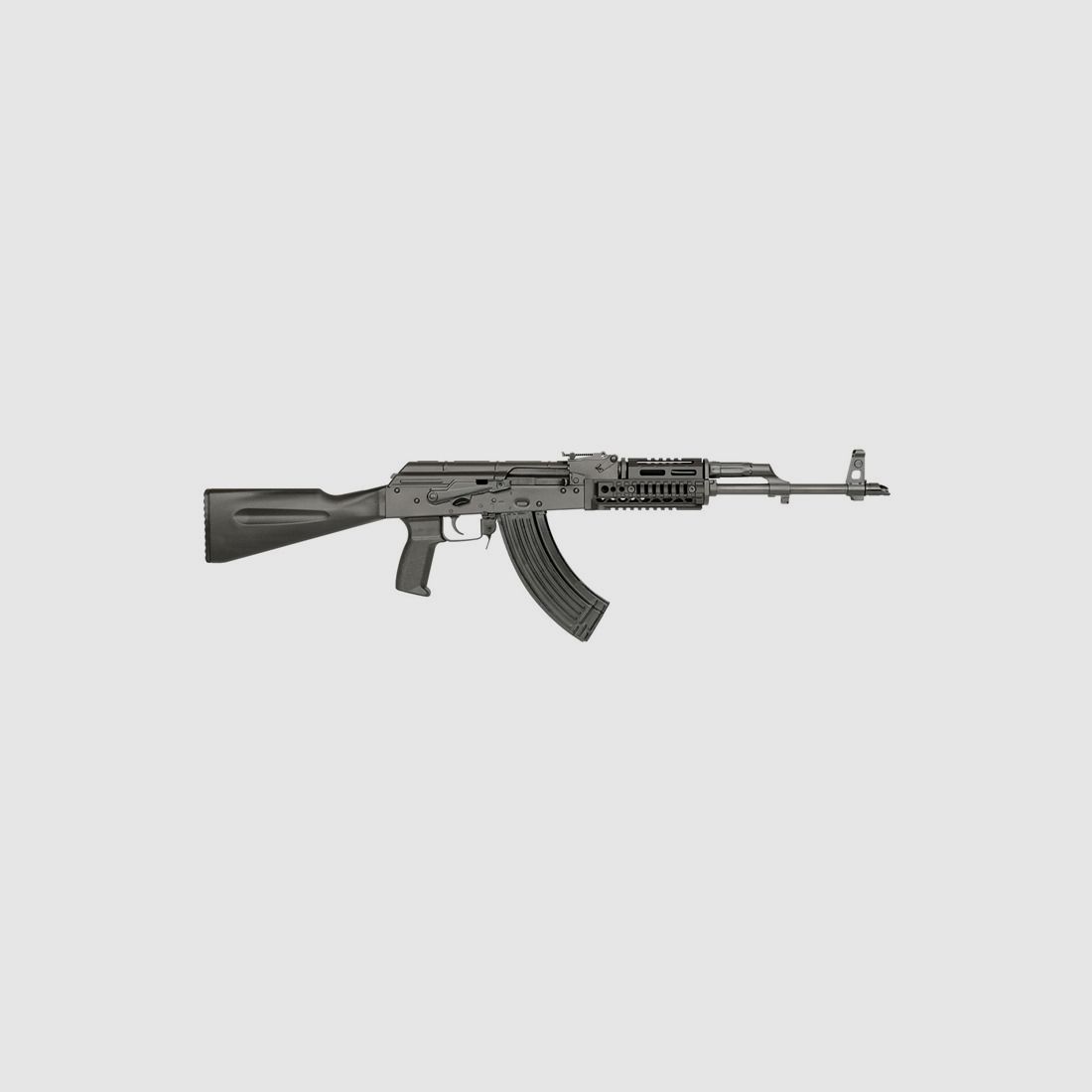 MIDWEST INDUSTRIES HANDGUARDS MIDWEST INDUSTRIES AK ALPHA SERIES QUAD RAIL HANDGUARD 6.0″, immagine 3 di 3