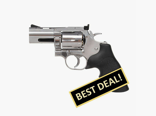 Dan Wesson 715 2,5" .177 Silber 4,5mm Druckluft Co2