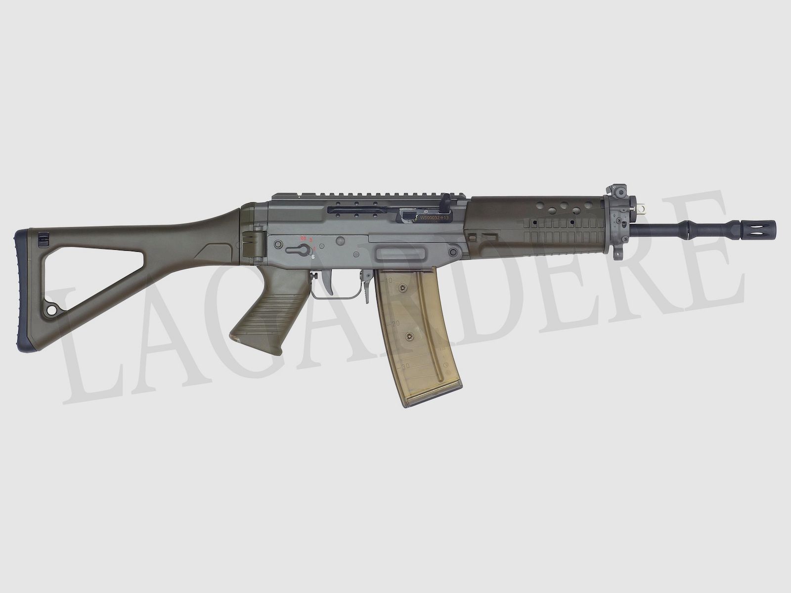 SAN SWISS ARMS SG 552-2 A1 LB RAIL GRÜN AUTOMATIKGEWEHR