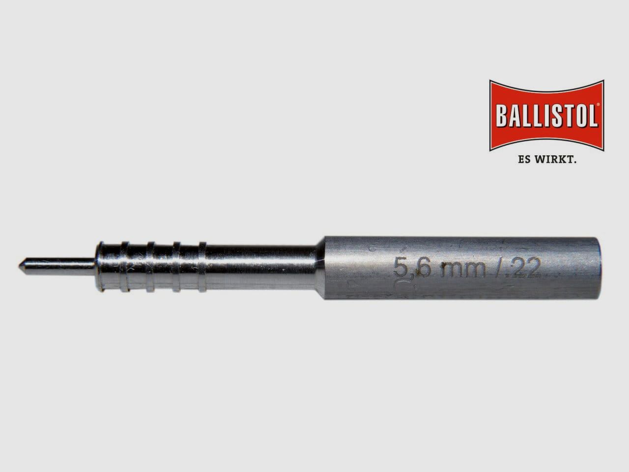 Ballistol Patch Adapter made of aluminum 1/8" internal thread