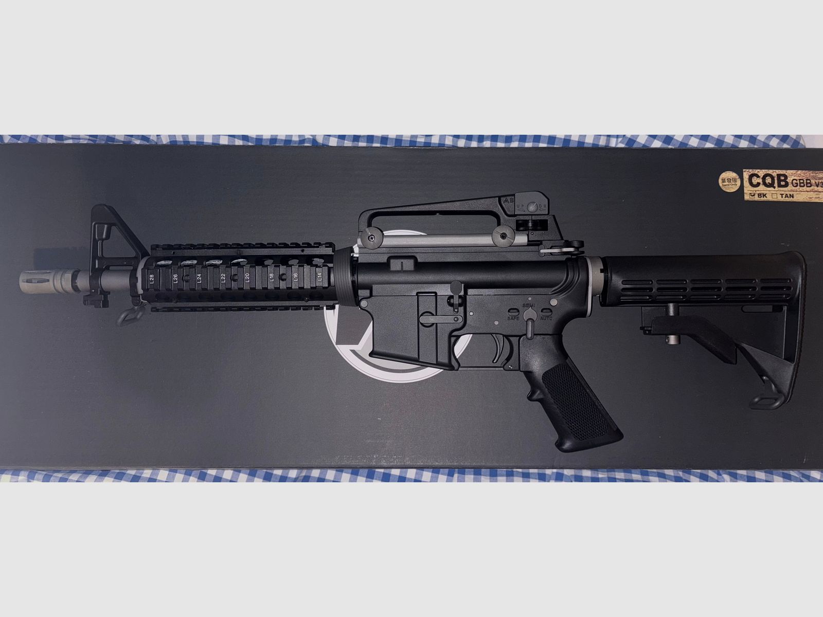 WE M4 CQB GBB