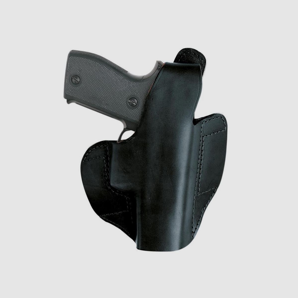 Gürtelholster QUICKFLAT für Pistole Rechtshänder-Walther P5/P22/P22Q/PK380/PPS M2, S&W Mod.5903/5904/5906/5946, Glock 19/23/26,Sig Sauer P225/P228, Vector CP1