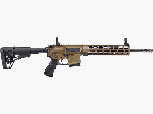 Haenel CR 223 M-LOK Osłona Lufy Długość 368 mm | Bezpośredni Spust | Długa Osłona Lufy | Oliwkowy | Nie Zatwierdzony Sportowo, Kal. .223 Rem.
