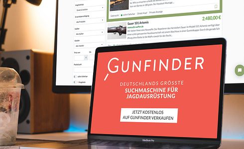 Kostenlos verkaufen: Direkt über Gunfinder