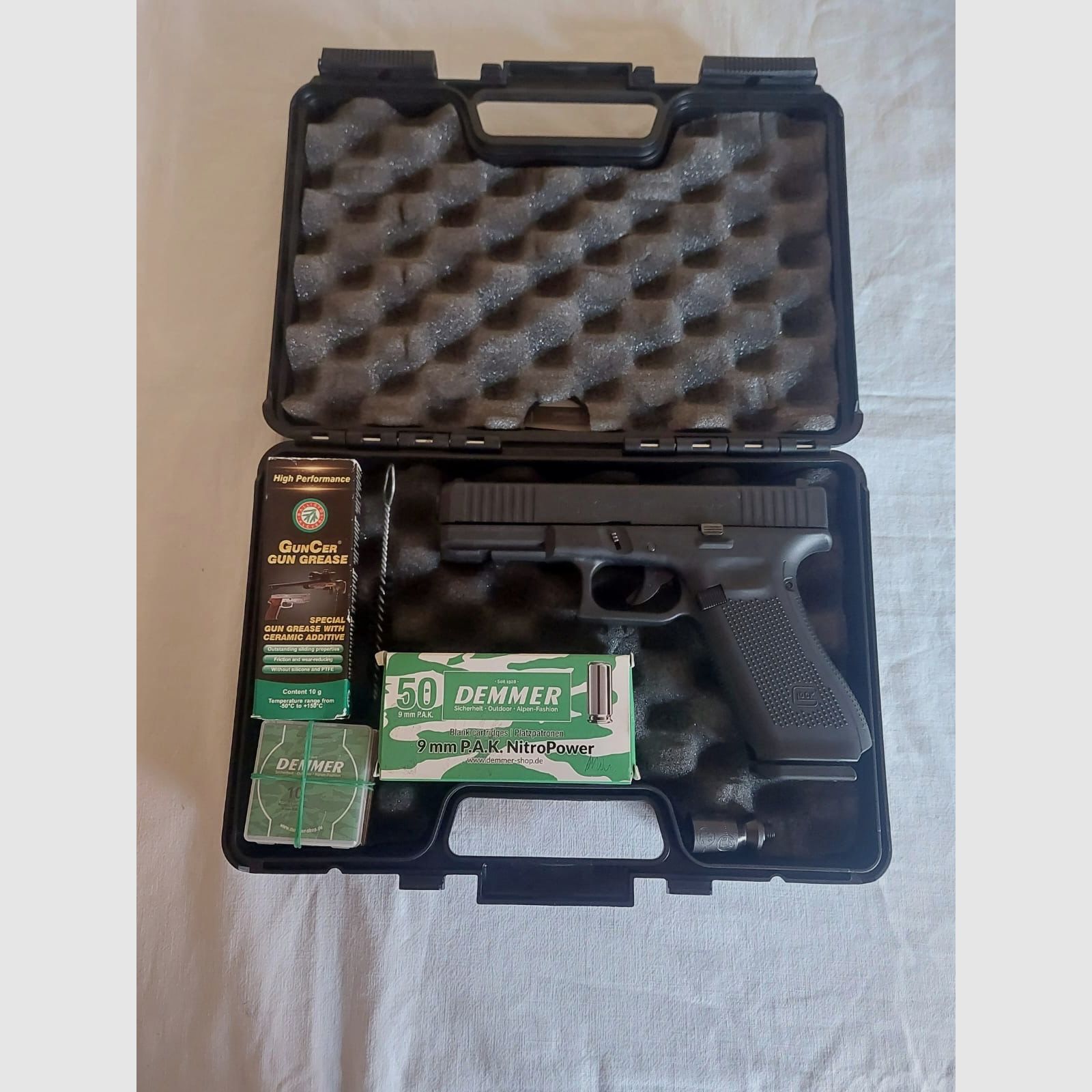 Glock 17 Gen 5 9mm P.A.K + Zubehör 