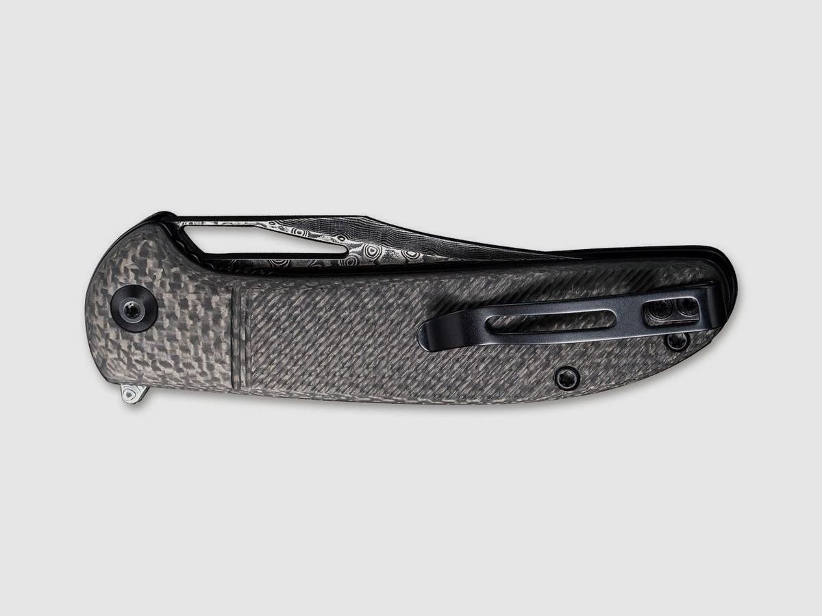 CIVIVI Ortis Damascus Carbon couteau de poche, Bild 12 von 14