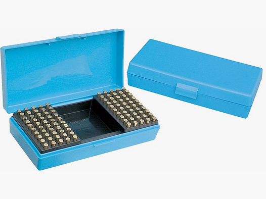 AHG-Anschütz pudełko na amunicję niebieskie do kal. .22lr 22x11x5cm akcesoria sportowe