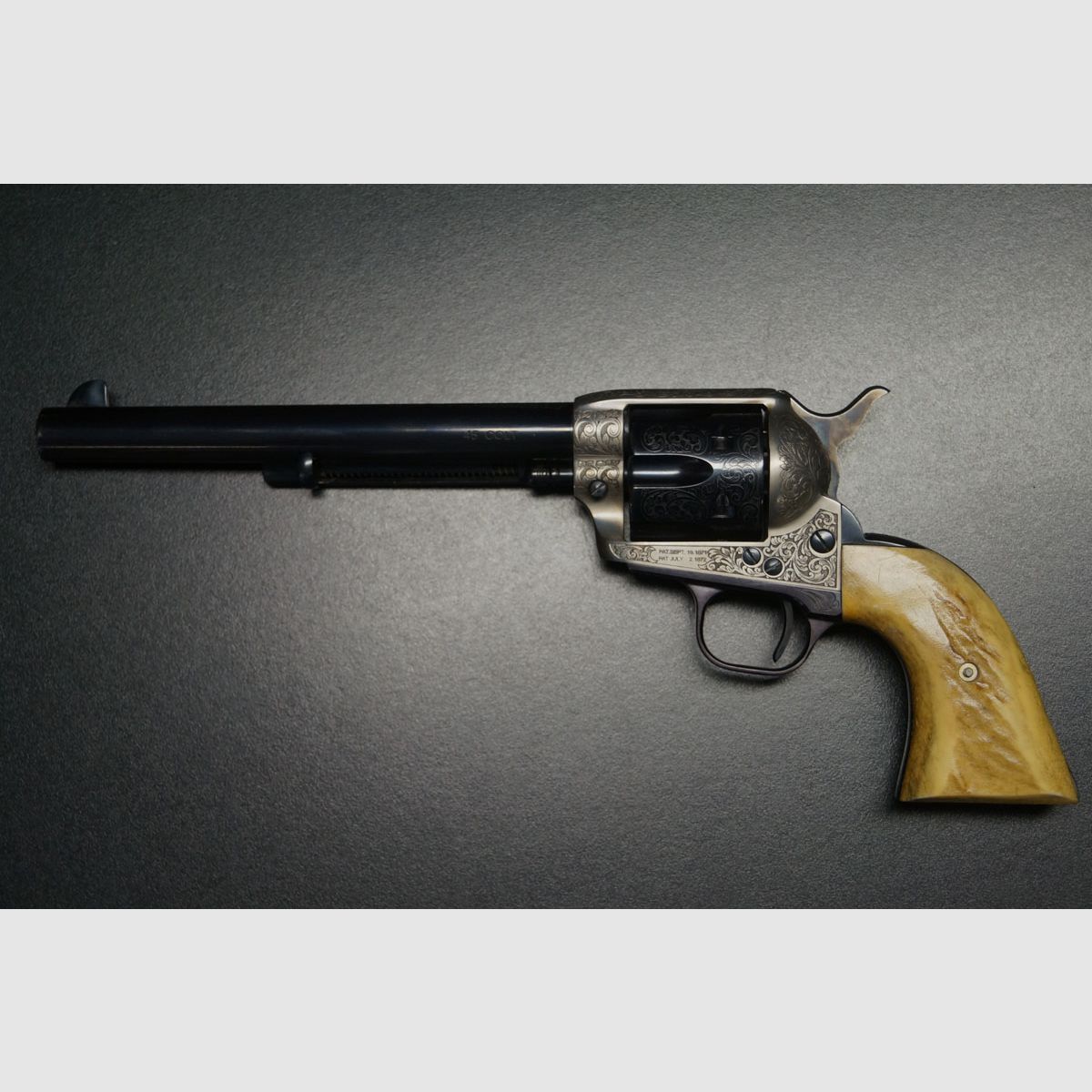Uberti graviert Hirsch Griff, Bild 7 von 7