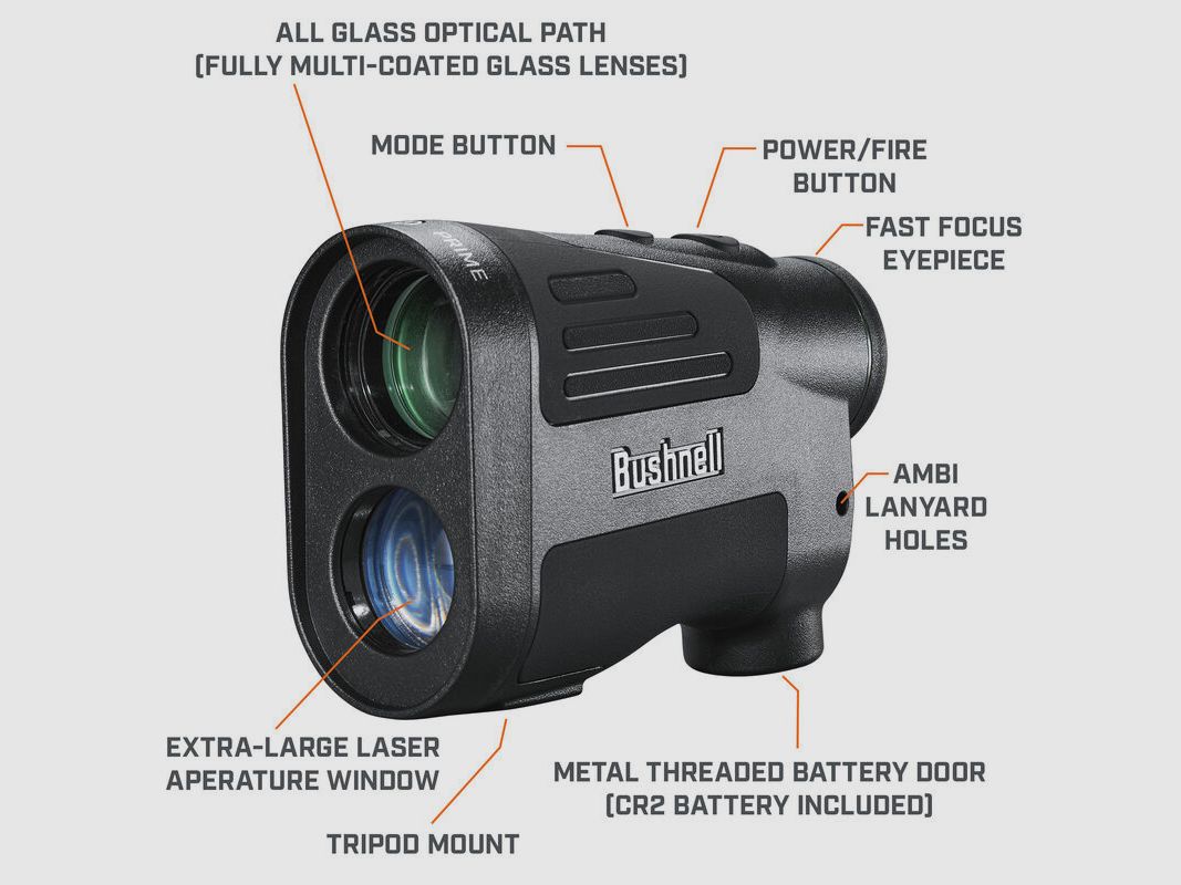 Bushnell Laser Rangefinder 6x24mm Prime 1800 mit Aktivdisplay