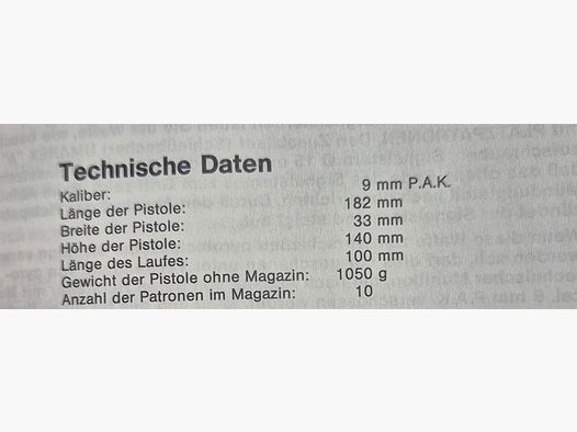 Walther P88 Schreckschusspistole 9mm PAK ***NEU*** VB