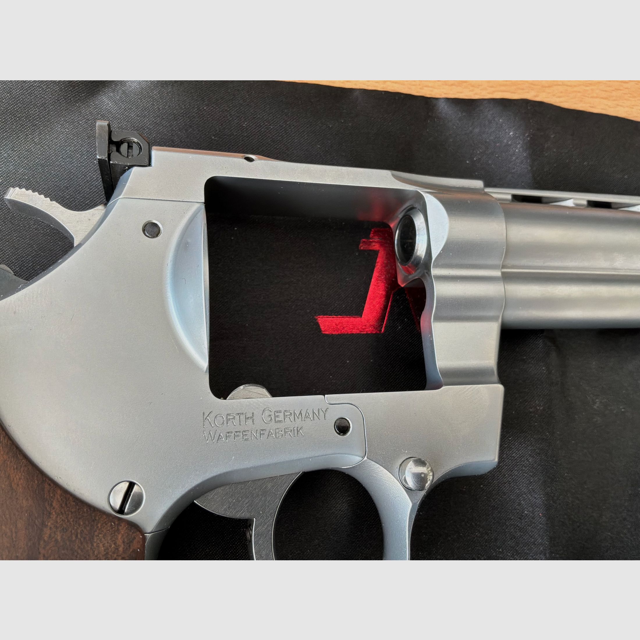 Korth Revolver Classic Cal.357 Mag 6 Zoll Silber