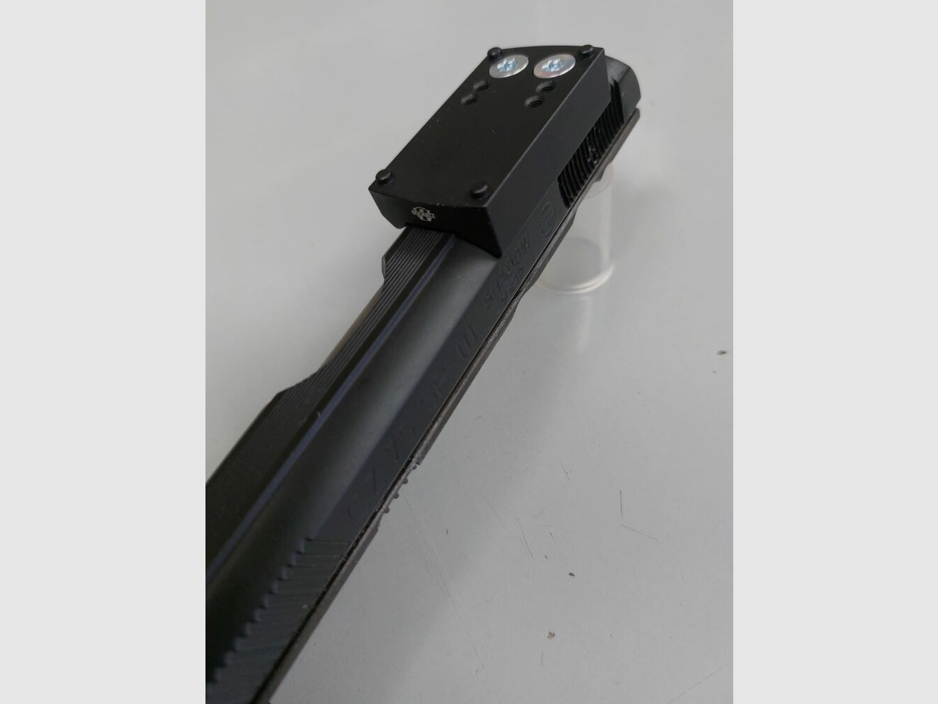 Waffen-Oschatz mounting plate for red dots suitable for CZ75 SP-01