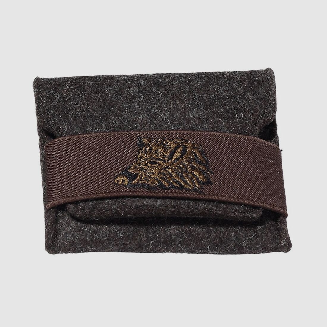 Felt cartridge case boar motif