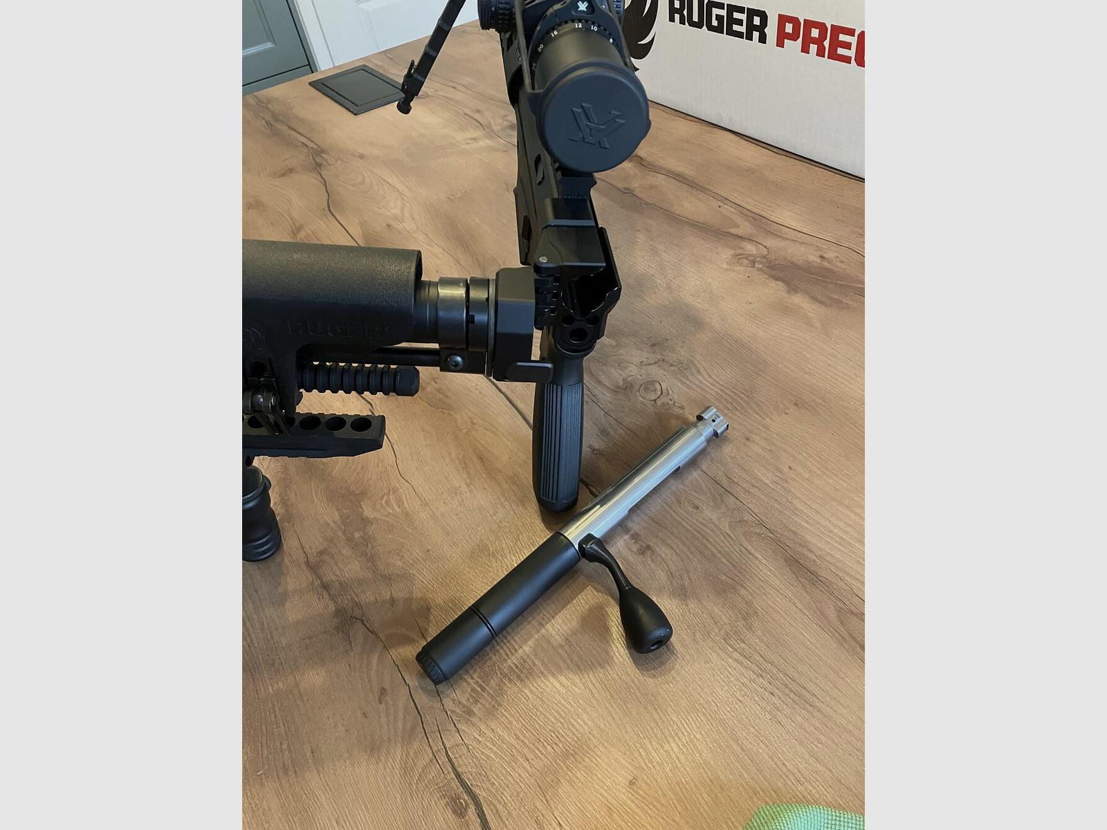 Ruger Precision Rifle inkl. Vortex 5-25x56 Strike Eagle und Zubehör	 6,5mmCreedmoor