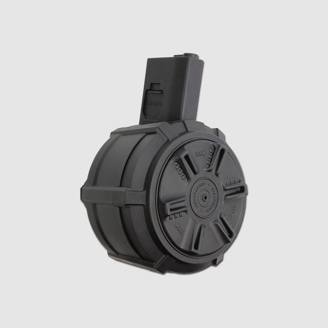 G&G Drum Mag M4 Airsoft Auto-Winding (2300-Schuss)