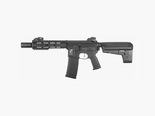 M4 AR15 M-LOK SilentOps 8 pulgadas CHARLIE Negro S-AEG Rifle Airsoft Libre a partir de 18 años | Delta Armory